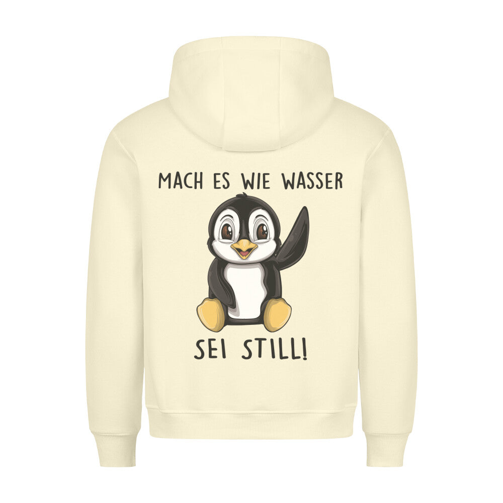 Still Pinguin - Hoodie Unisex Rückendruck