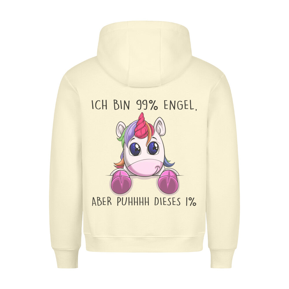 Engel Einhörnchen - Hoodie Unisex Rückendruck