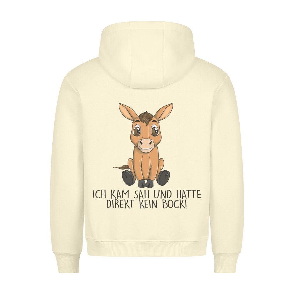 Kein Bock Pferd - Hoodie Unisex Rückendruck