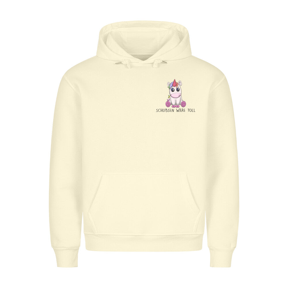 Schubsen Einhorn - Hoodie Unisex