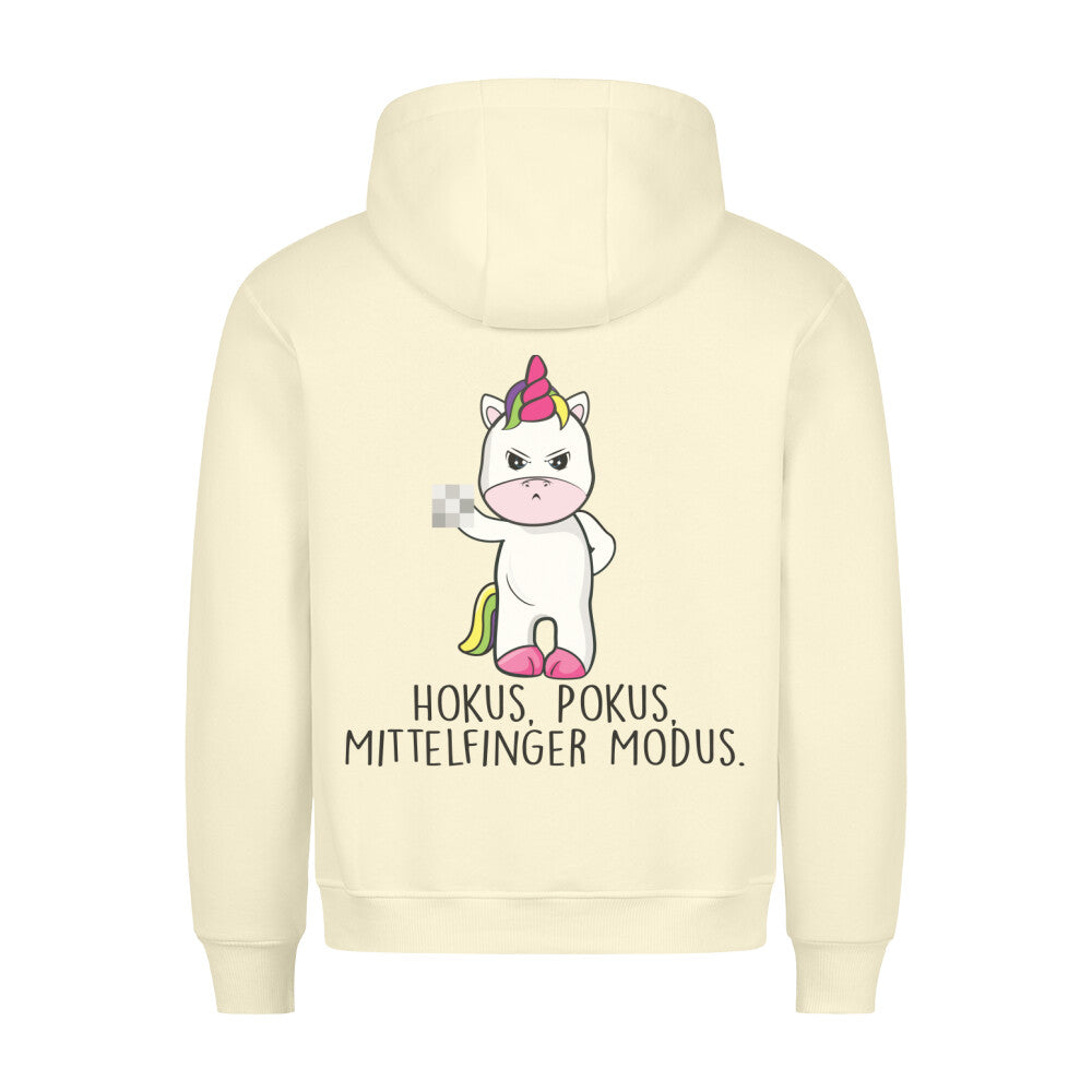 Hokus Pokus Cute Einhorn - Hoodie Unisex Rückendruck