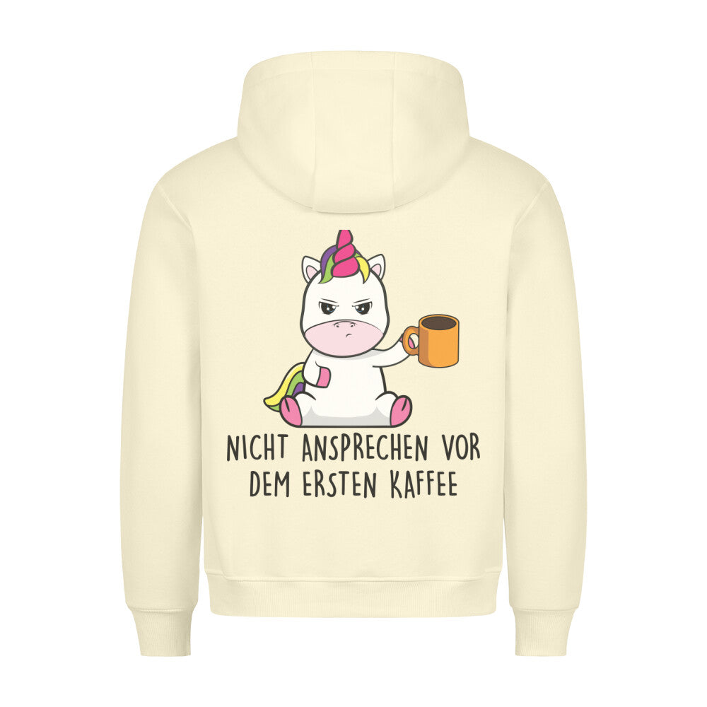 Ansprechen Cute Einhorn - Hoodie Unisex Rückendruck