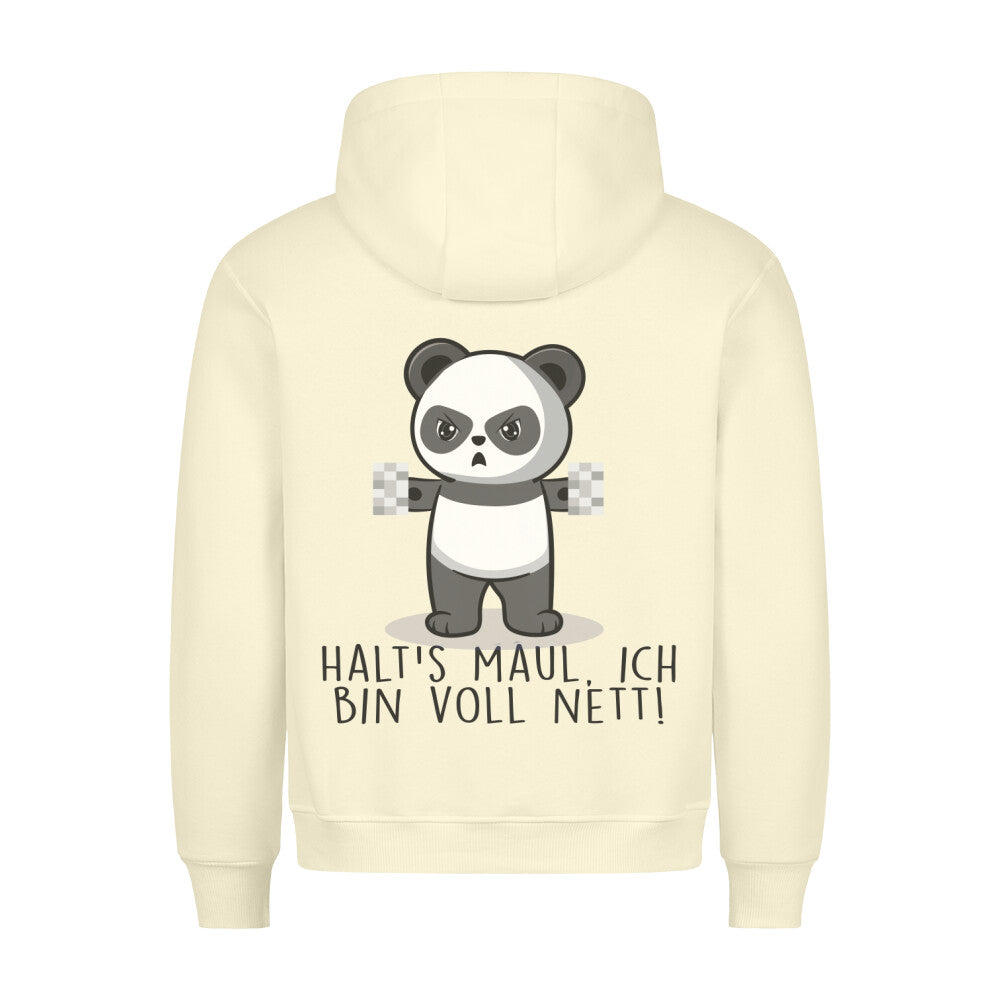 Voll Nett Cute Panda - Hoodie Unisex Rückendruck