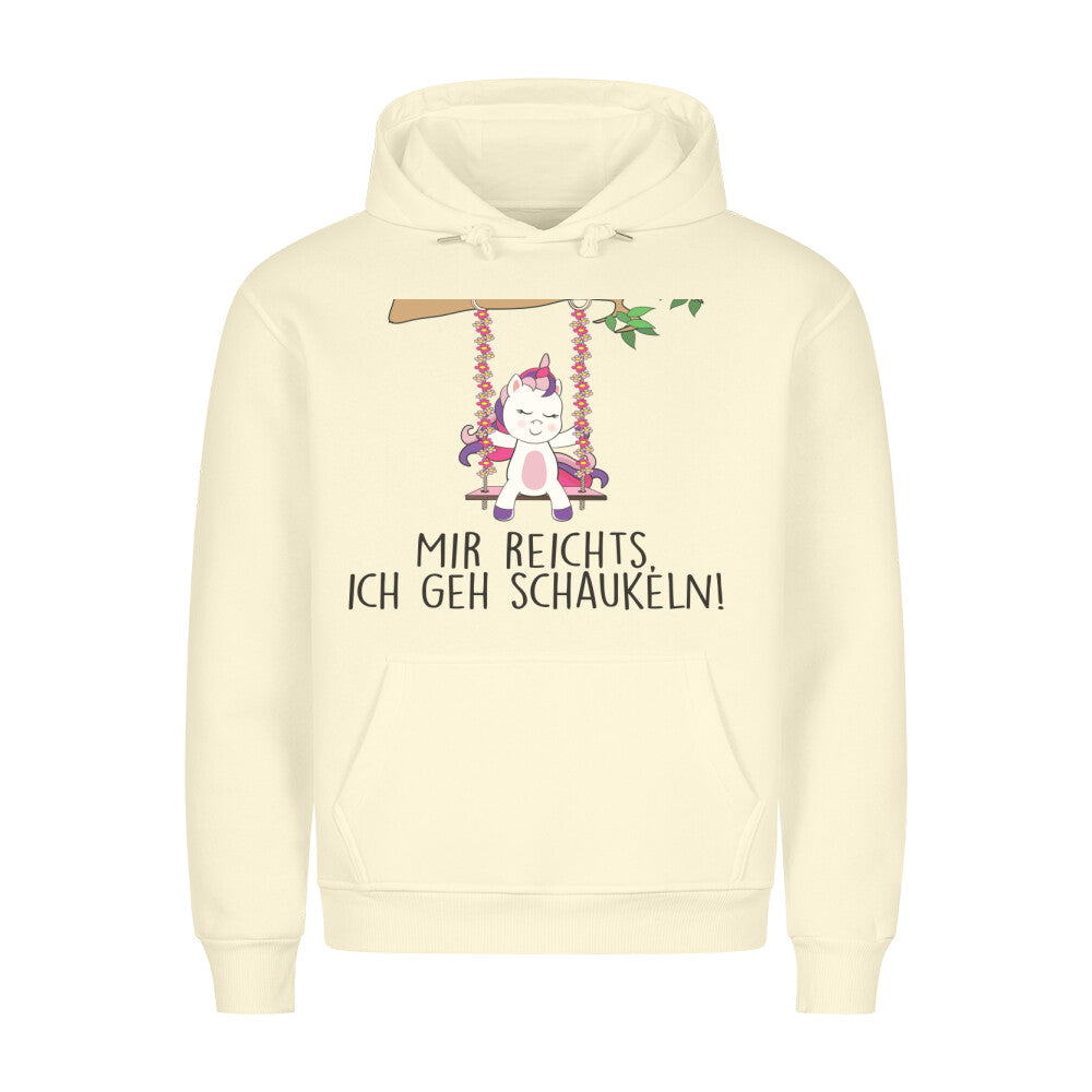 Schaukeln Einhorn - Hoodie Unisex