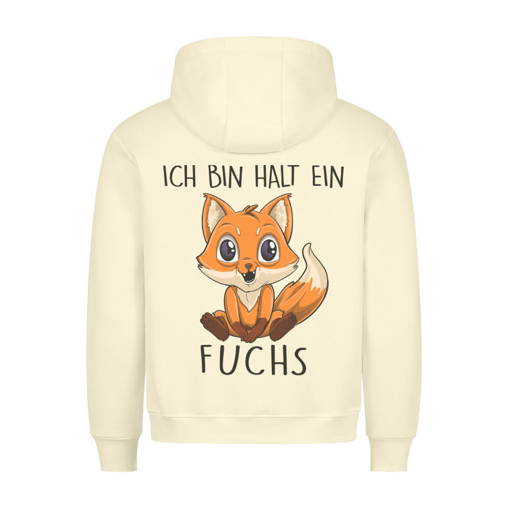 Ein Fuchs - Hoodie Unisex Rückendruck