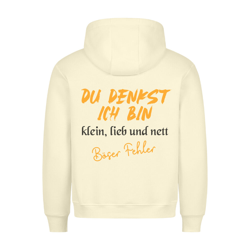 Böser Fehler - Hoodie Unisex Rückendruck