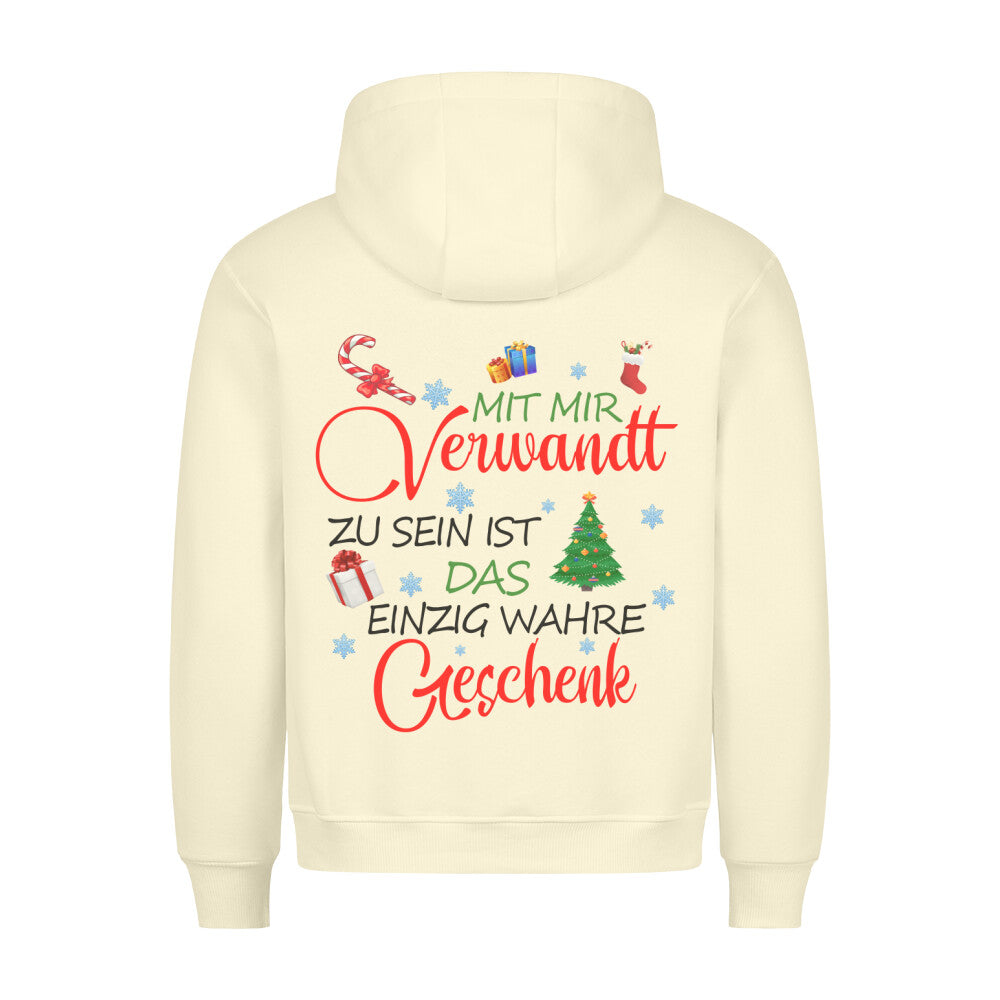 Verwandt - Hoodie Unisex Rückendruck