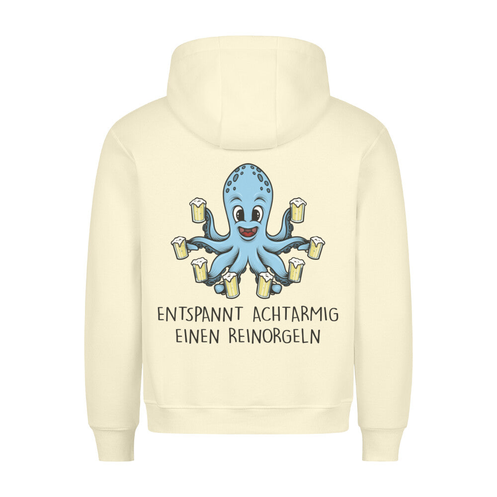 Reinorgeln Bier - Hoodie Unisex Rückendruck