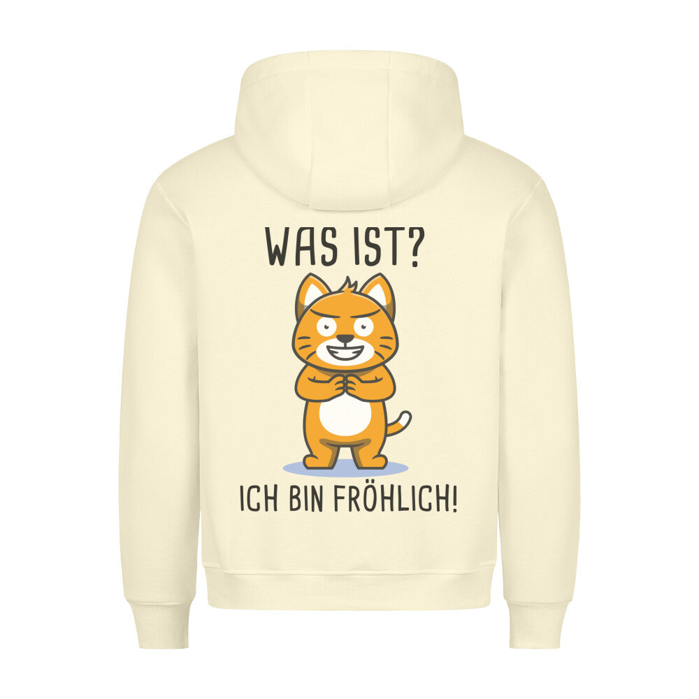 Fröhliche Katze Hoodie