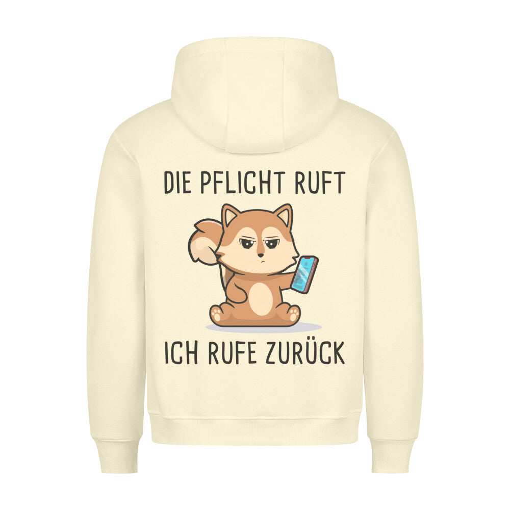 Pflicht ruft Eichhörnchen Hoodie