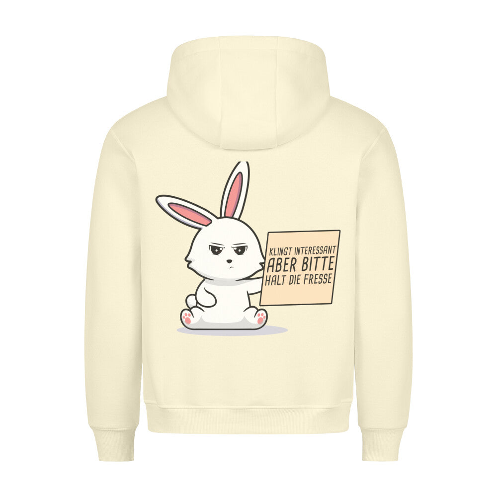 Halt die Fresse Hase Hoodie