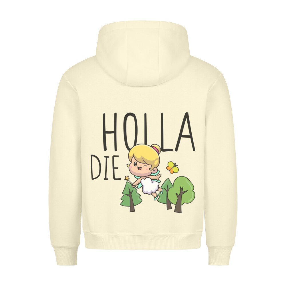Holla Die Waldfee - Hoodie Unisex Rückendruck