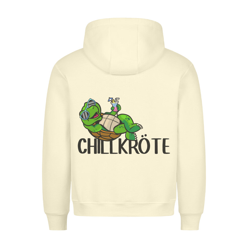 Chillkröte - Hoodie Unisex Rückendruck