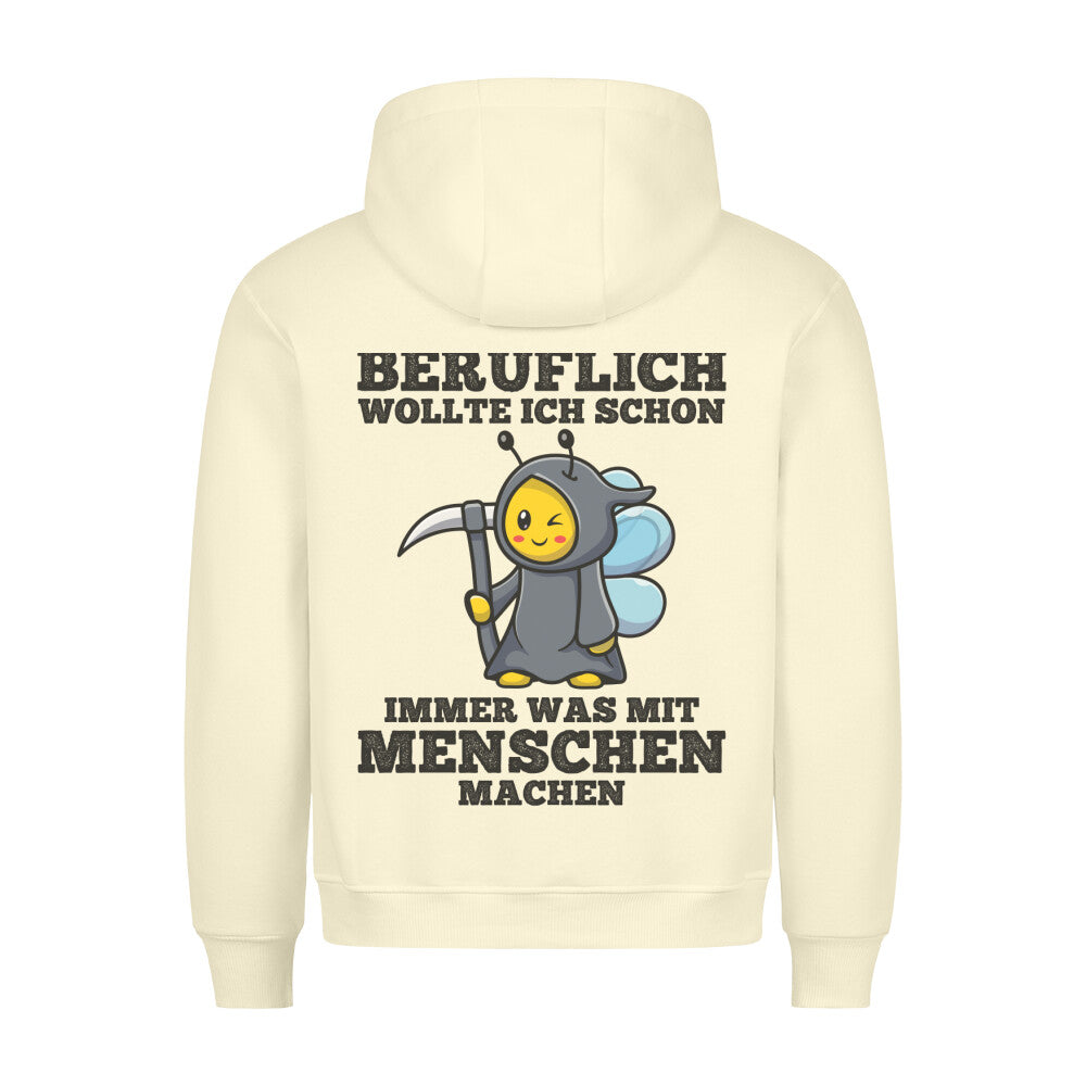 Beruflich Sensenbiene - Hoodie Unisex Rückendruck