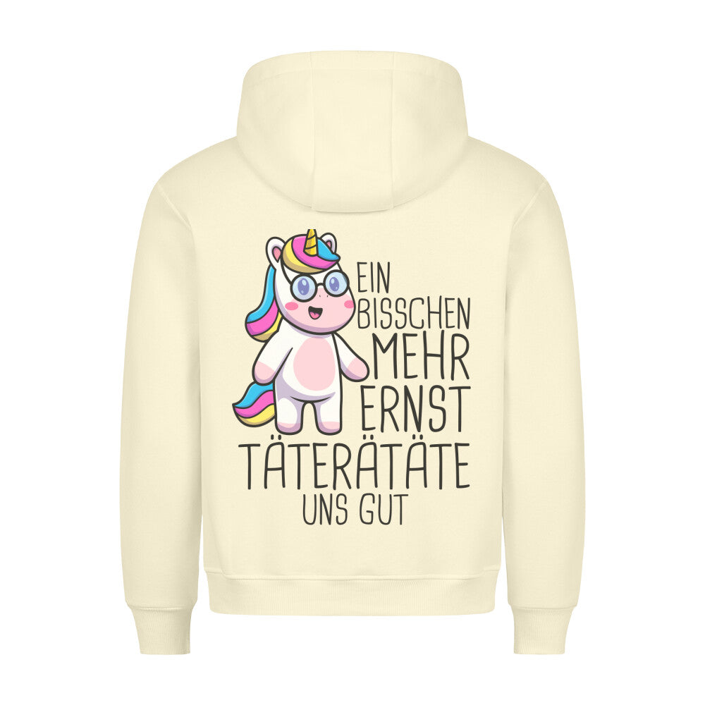 Ernst Einhorn - Hoodie Unisex Rückendruck