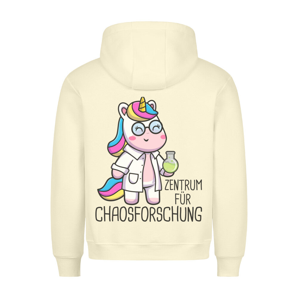 Chaosforschung Einhorn - Hoodie Unisex Rückendruck