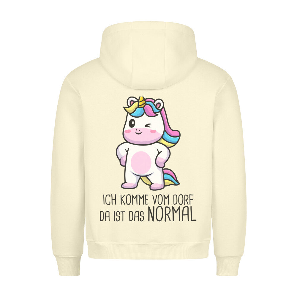 Dorf Einhorn - Hoodie Unisex