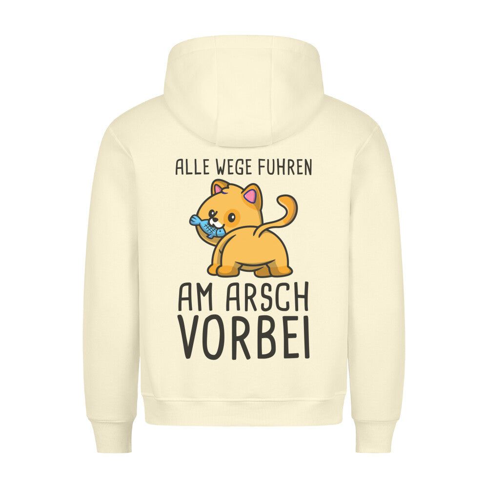 Alle Wege - Hoodie Unisex Rückendruck