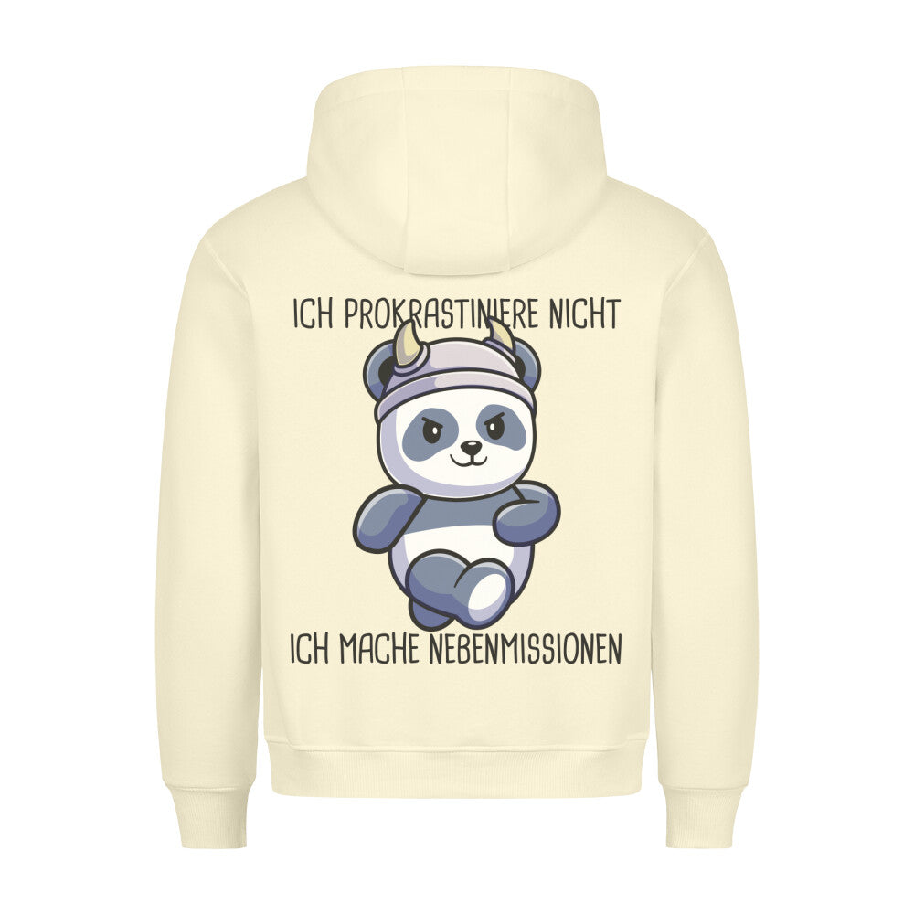 Nebenmissionen Panda - Hoodie Unisex Rückendruck