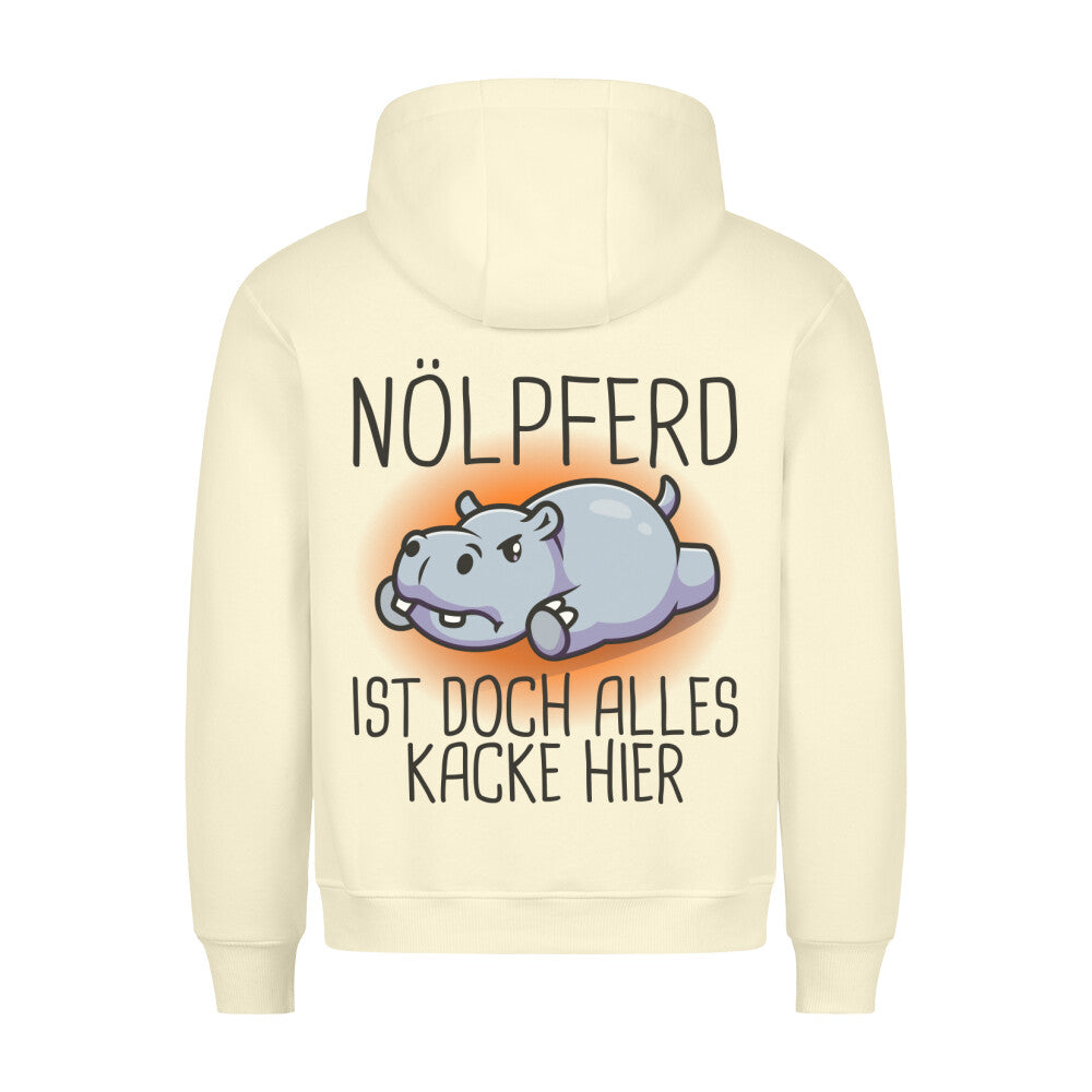 Nölpferd - Hoodie Unisex Rückendruck