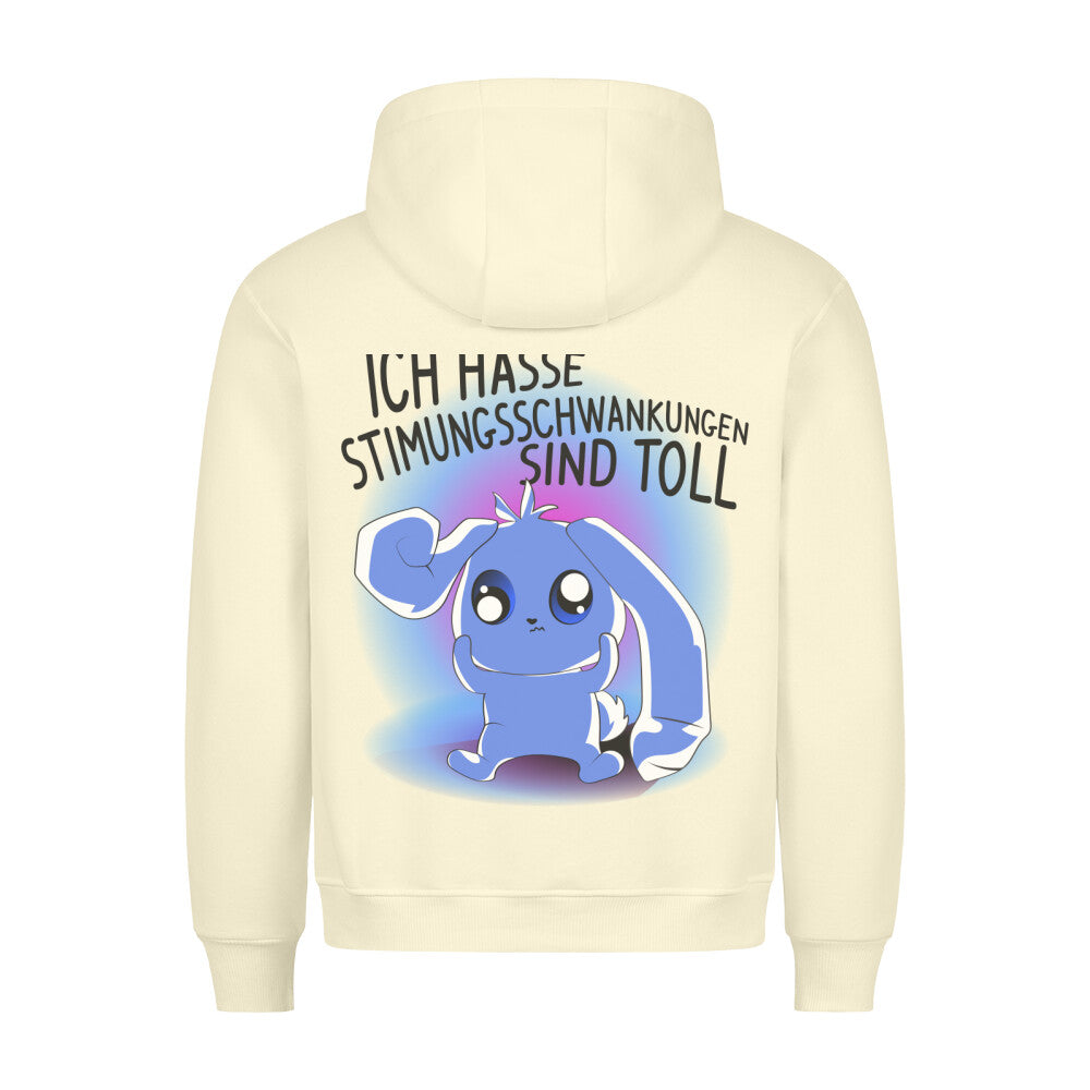 Schwankungen Hase - Hoodie Unisex Rückendruck