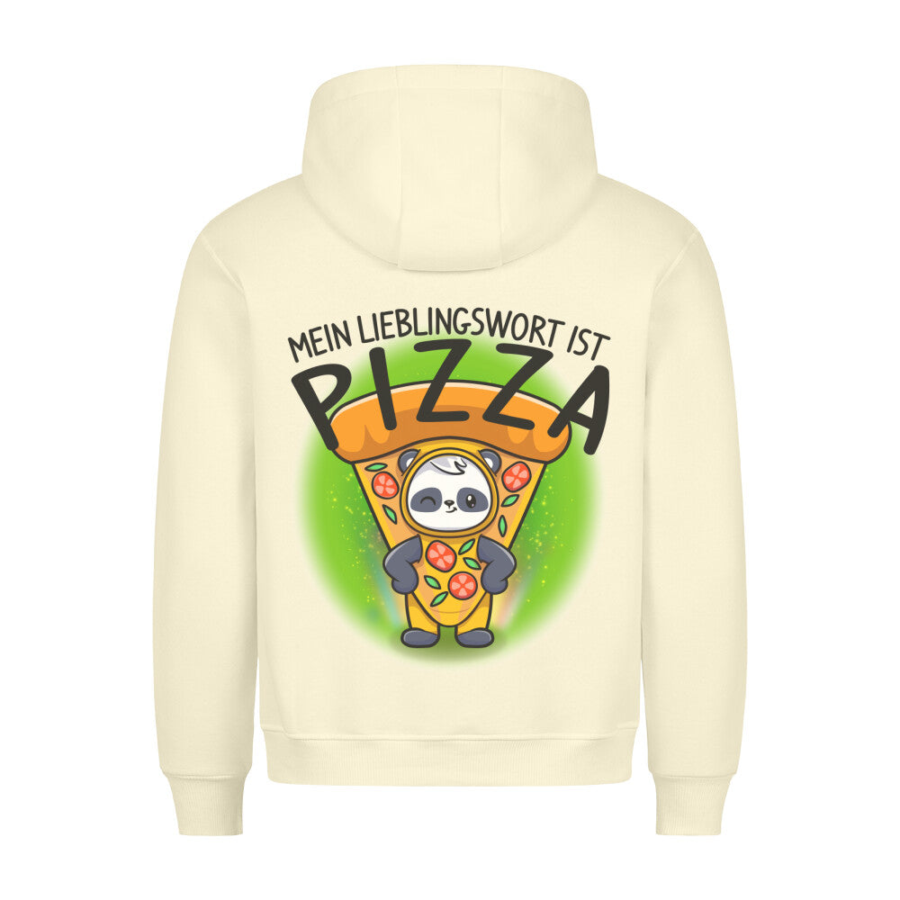 Pizza Panda - Hoodie Unisex Rückendruck