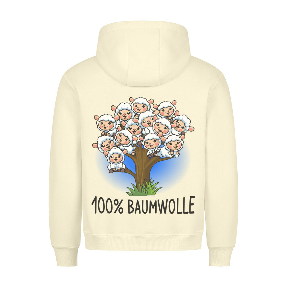 Baumwolle - Hoodie Unisex Rückendruck