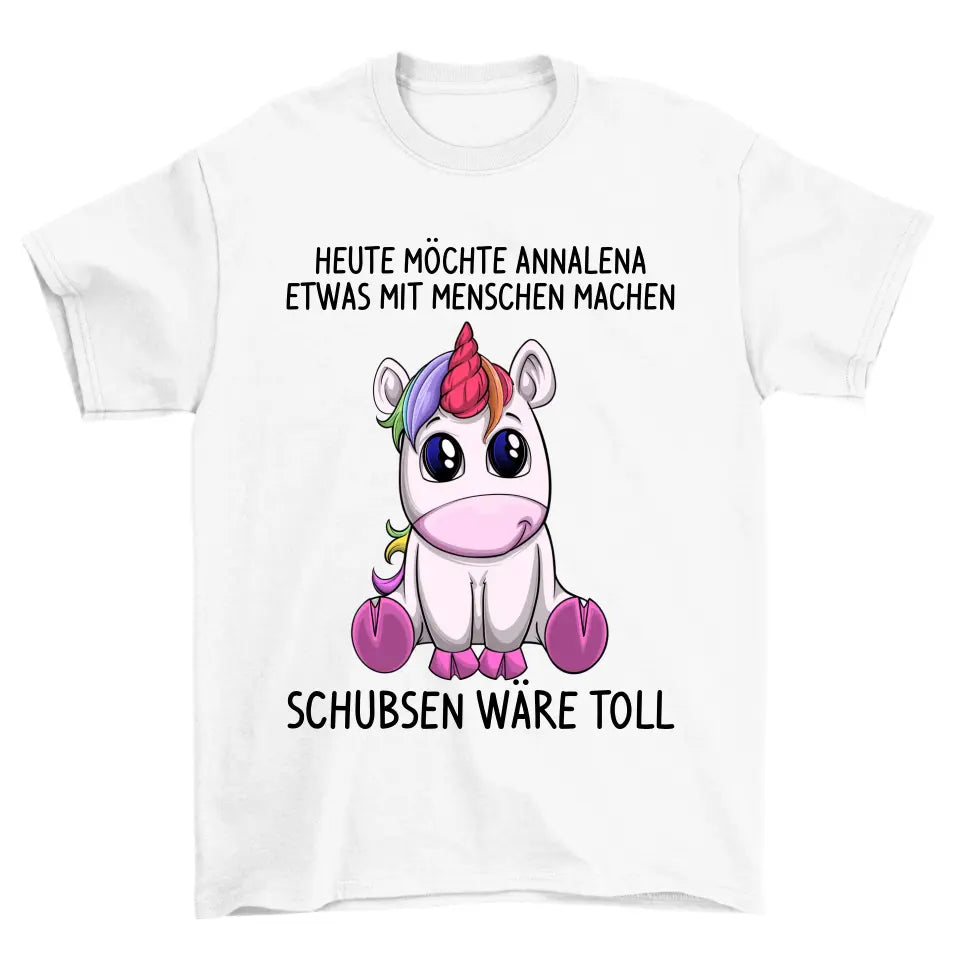 Schubsen - Personalisierbar Unisex