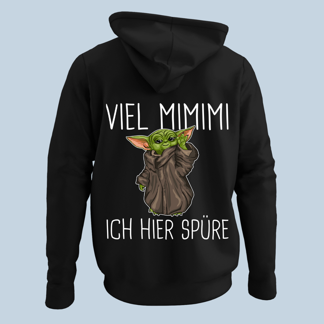 Viel Mimimi - Hoodie Unisex Rückendruck