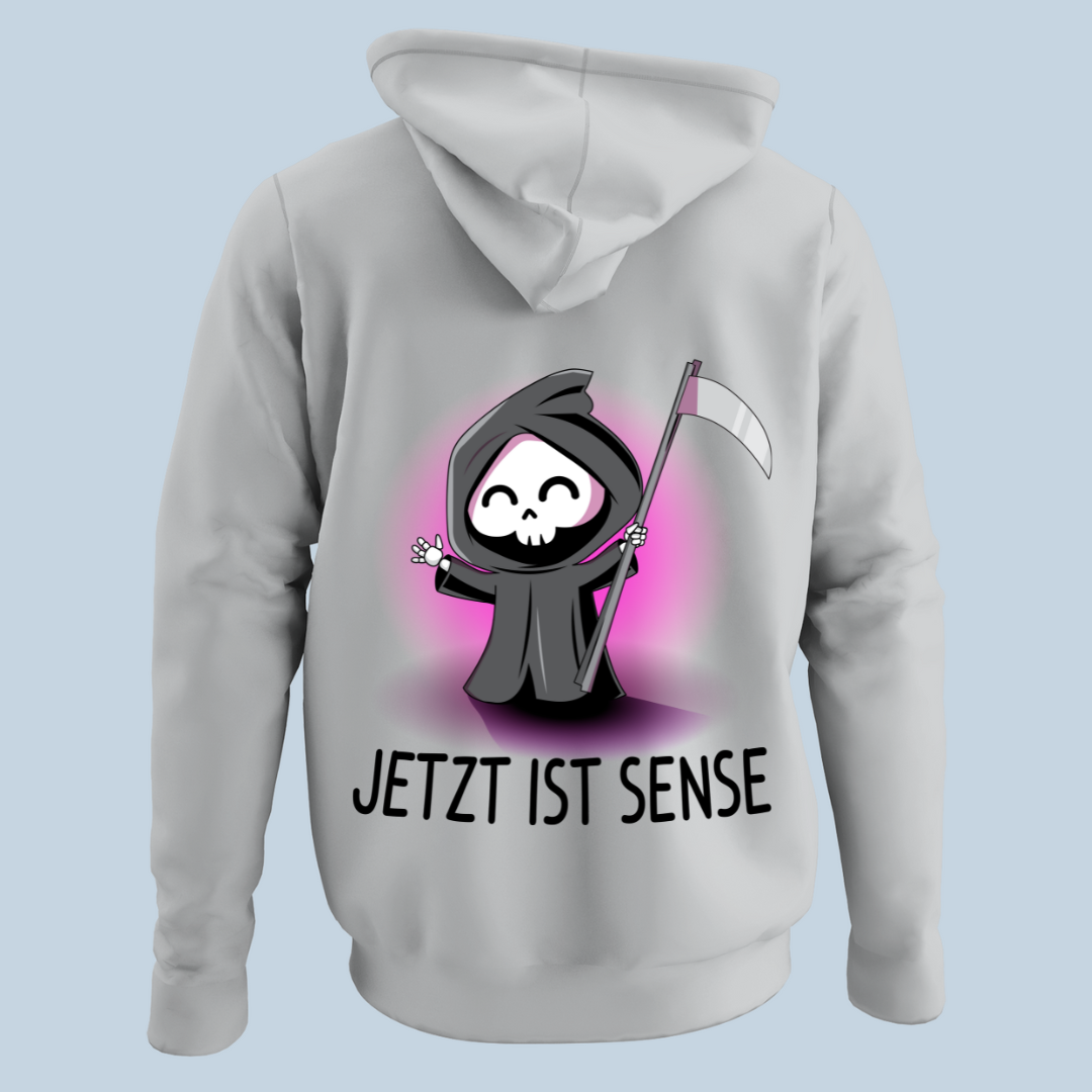 Sense Sensenmann - Hoodie Unisex Rückendruck