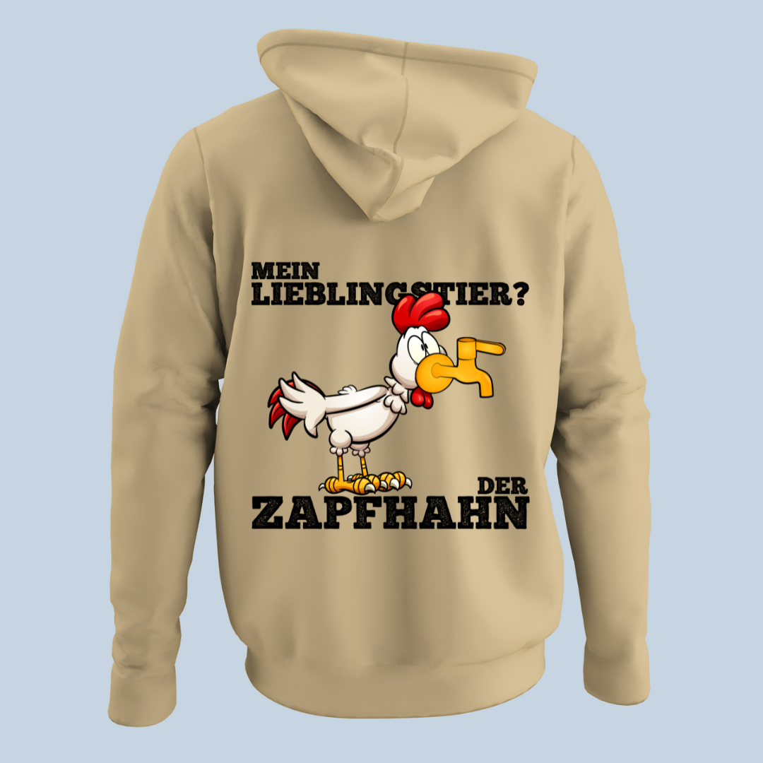 Zapfhahn - Hoodie Unisex Rückendruck
