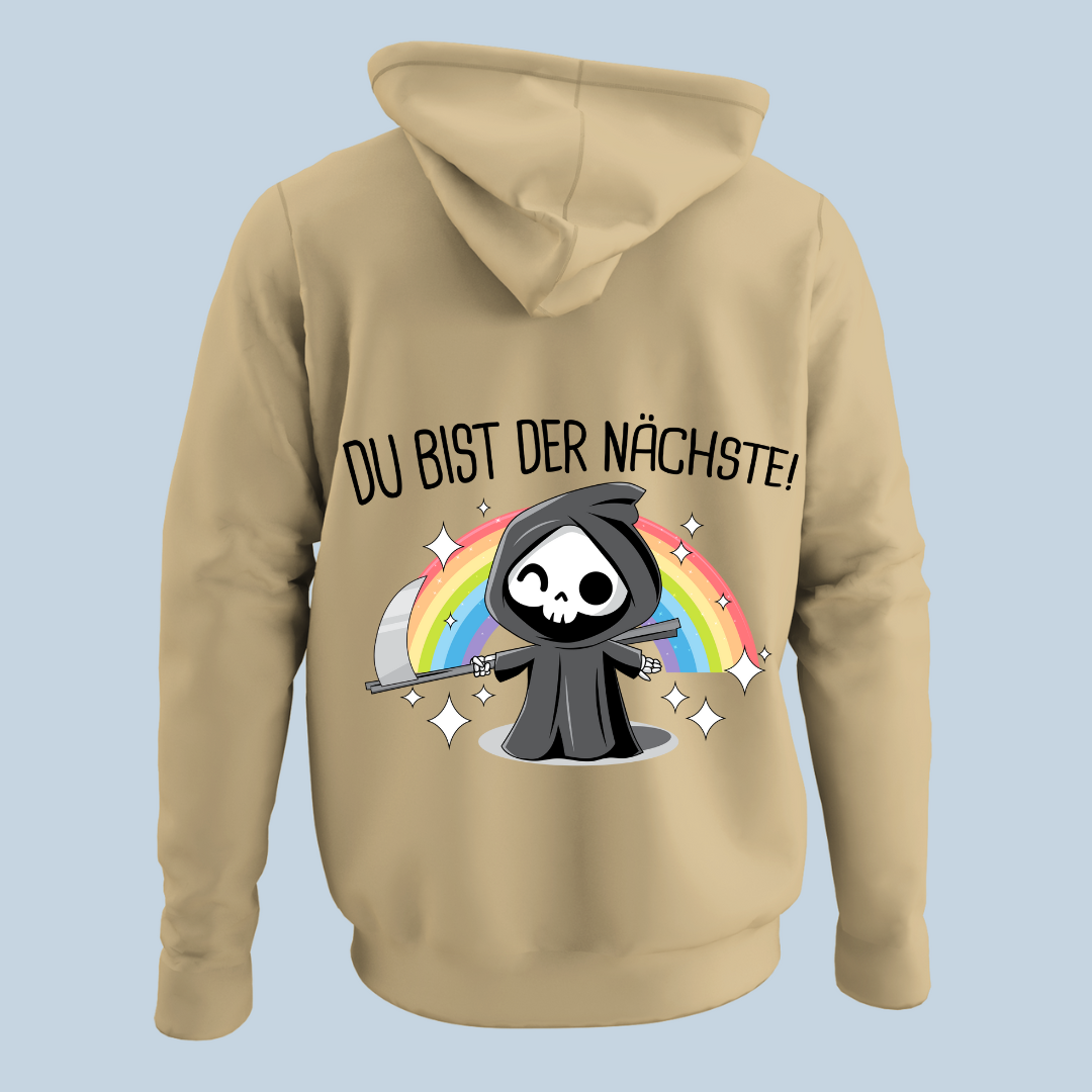 Der Nächste Sensenmann - Hoodie Unisex Rückendruck