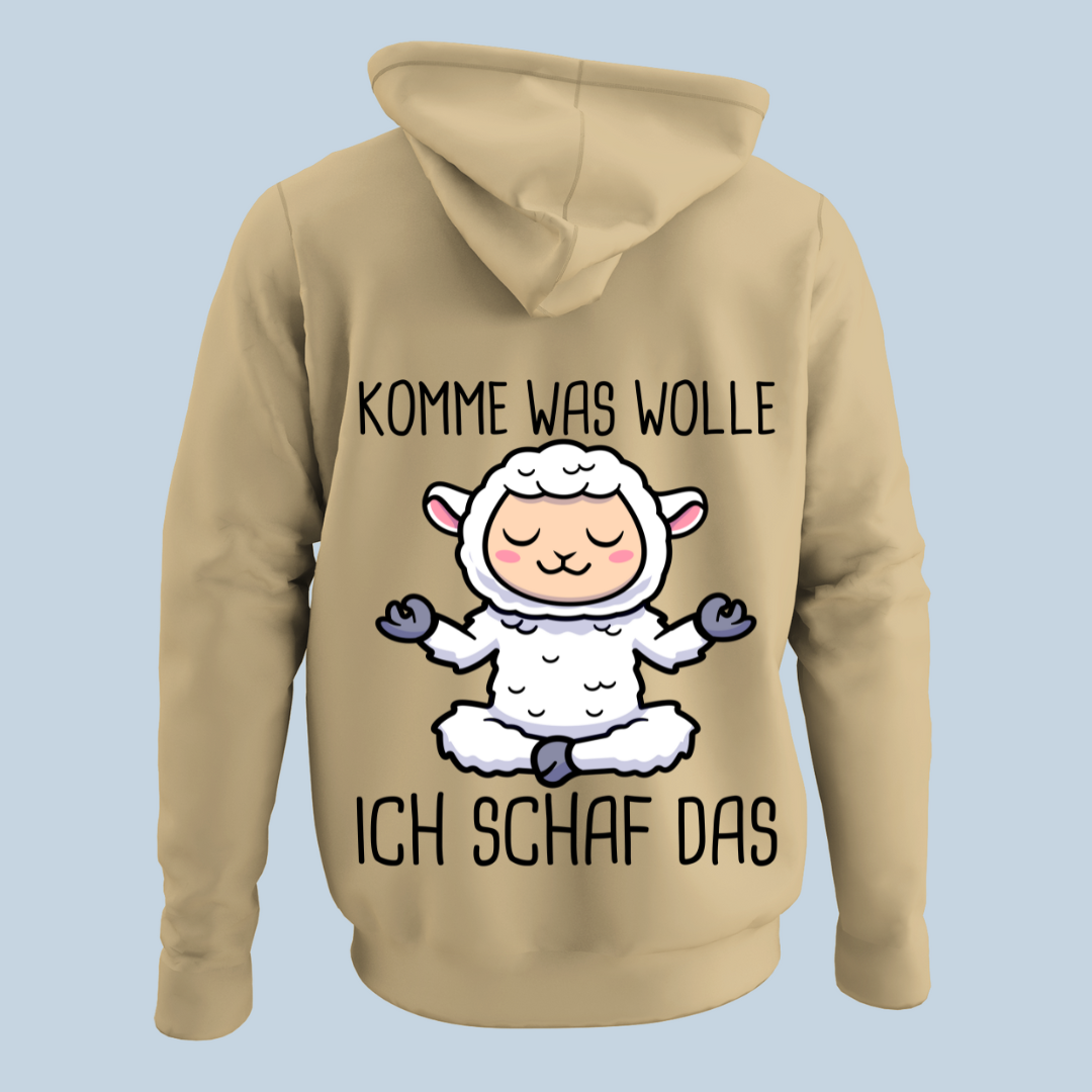 Ich Schaf Das - Hoodie Unisex Rückendruck