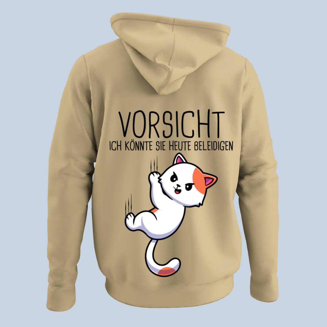 Vorsicht Katze - Hoodie Unisex