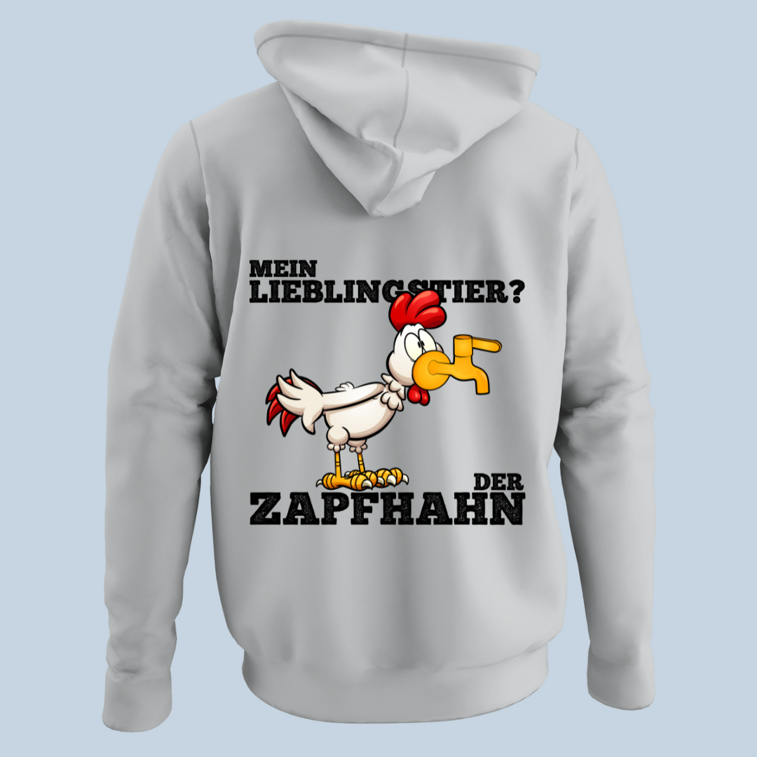 Zapfhahn - Hoodie Unisex Rückendruck