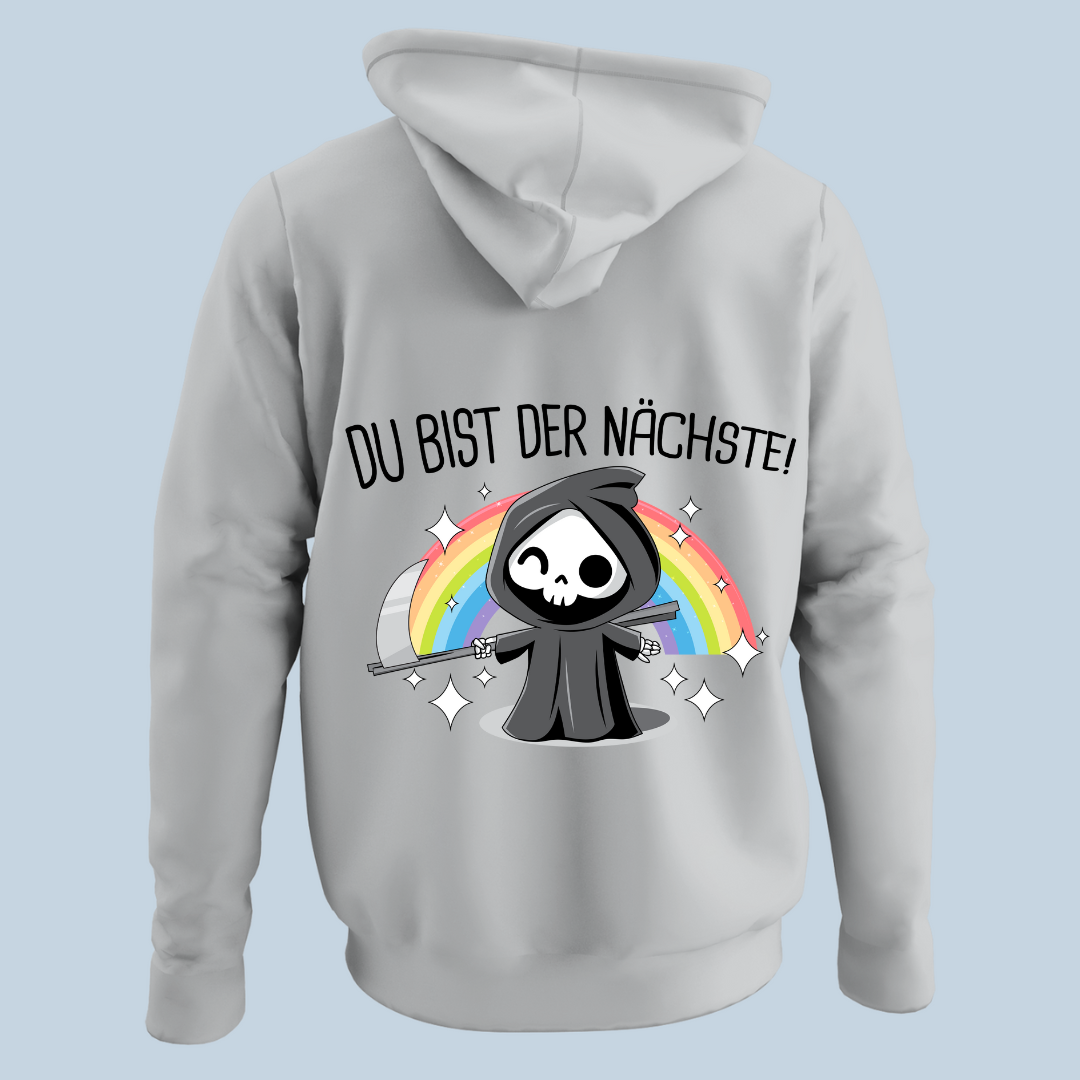 Der Nächste Sensenmann - Hoodie Unisex Rückendruck