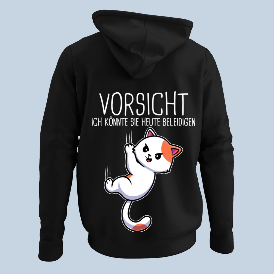 Vorsicht Katze - Hoodie Unisex