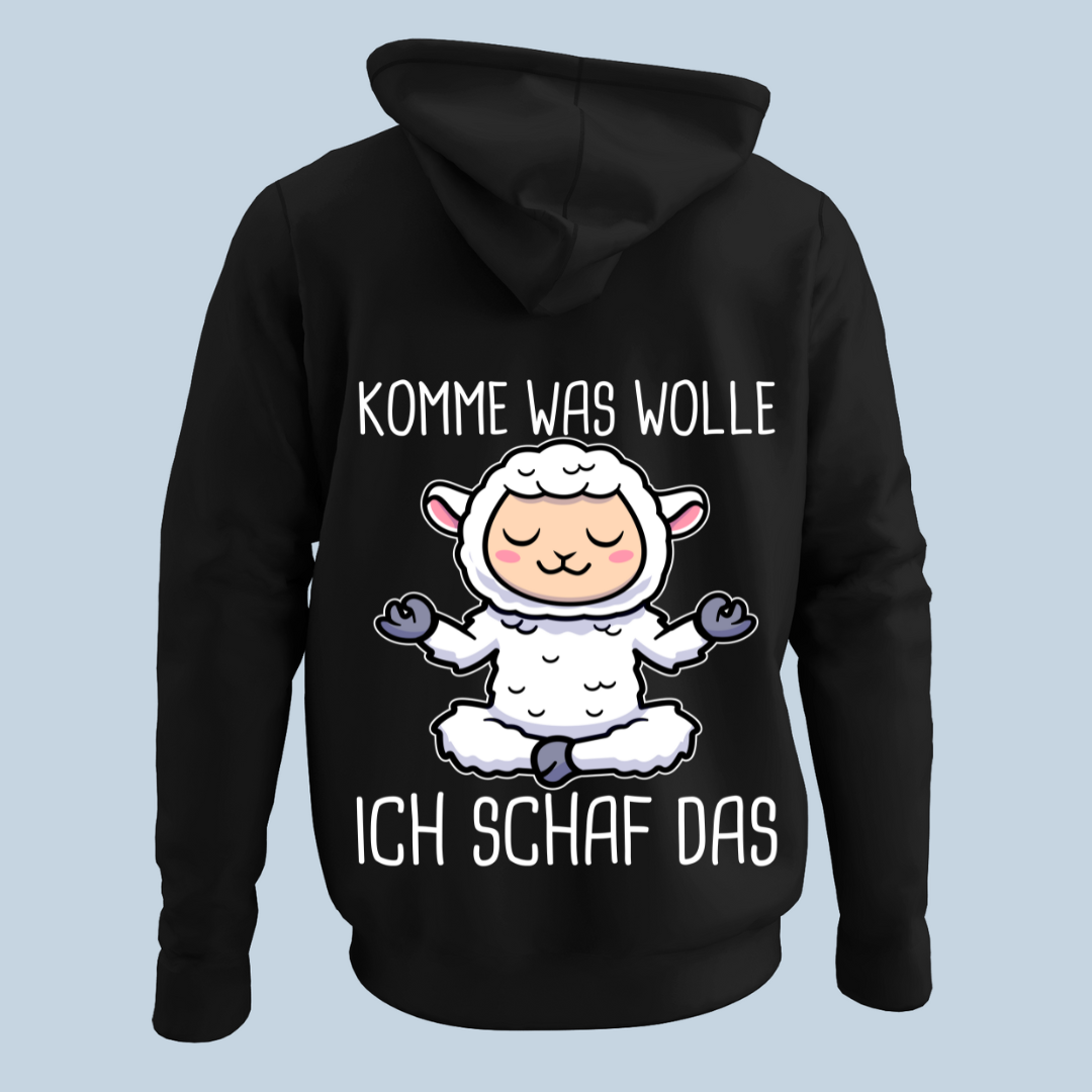 Ich Schaf Das - Hoodie Unisex Rückendruck