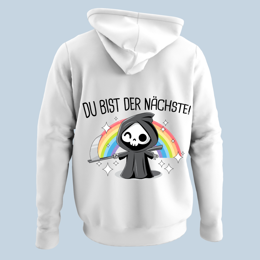 Der Nächste Sensenmann - Hoodie Unisex Rückendruck
