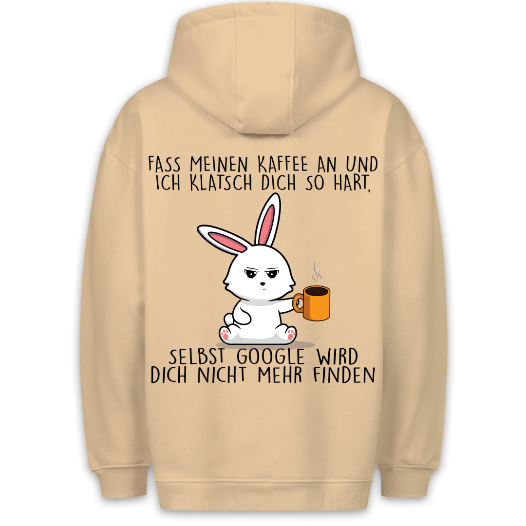 Google Bunny - Hoodie Unisex Rückendruck