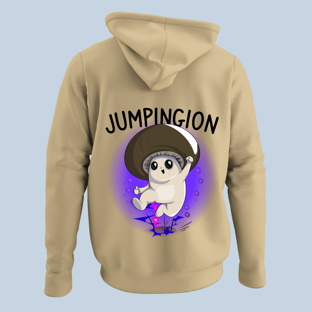 Jumpingion - Hoodie Unisex Rückendruck