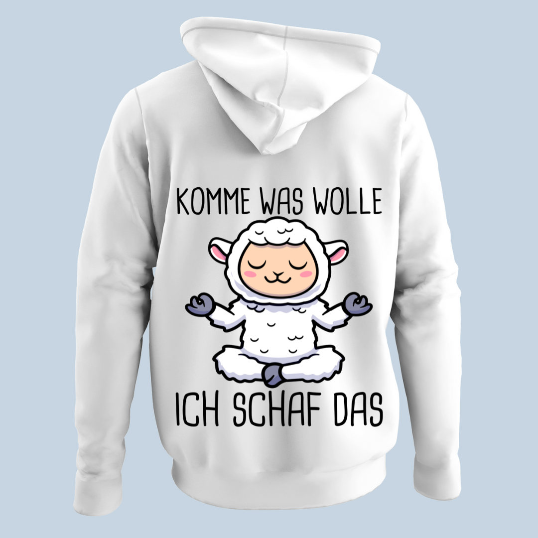 Ich Schaf Das - Hoodie Unisex Rückendruck