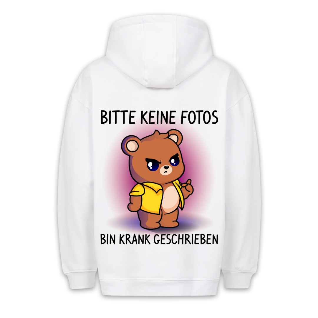 Krank Bär - Hoodie Unisex Rückendruck