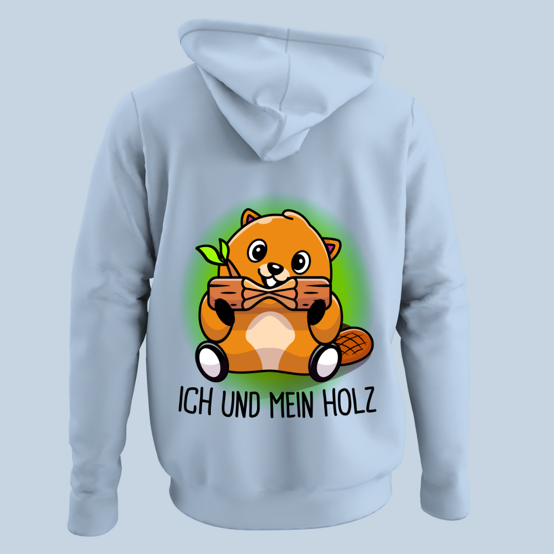 Holz Bieber - Hoodie Unisex Rückendruck