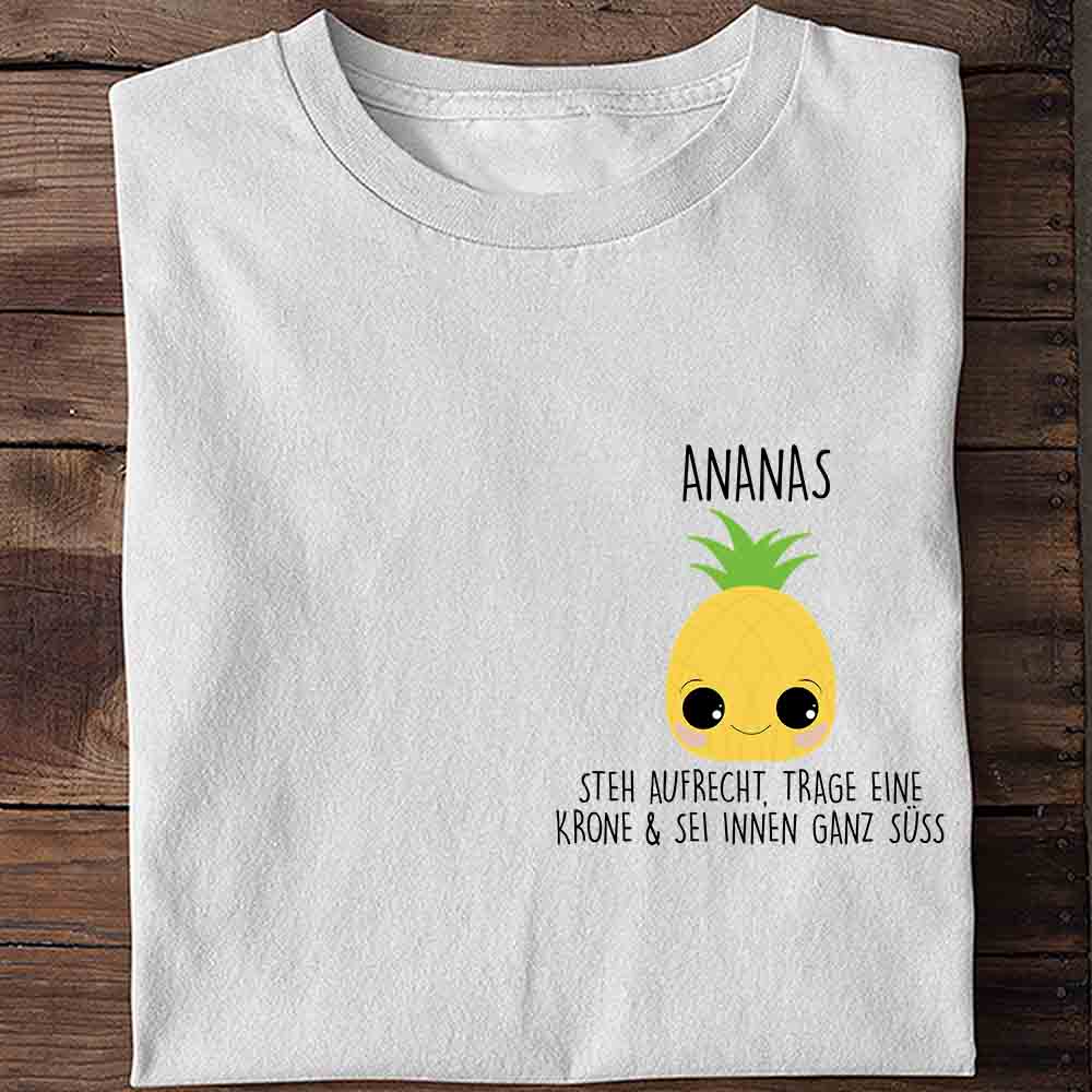 Ananas Brust - Shirt Unisex