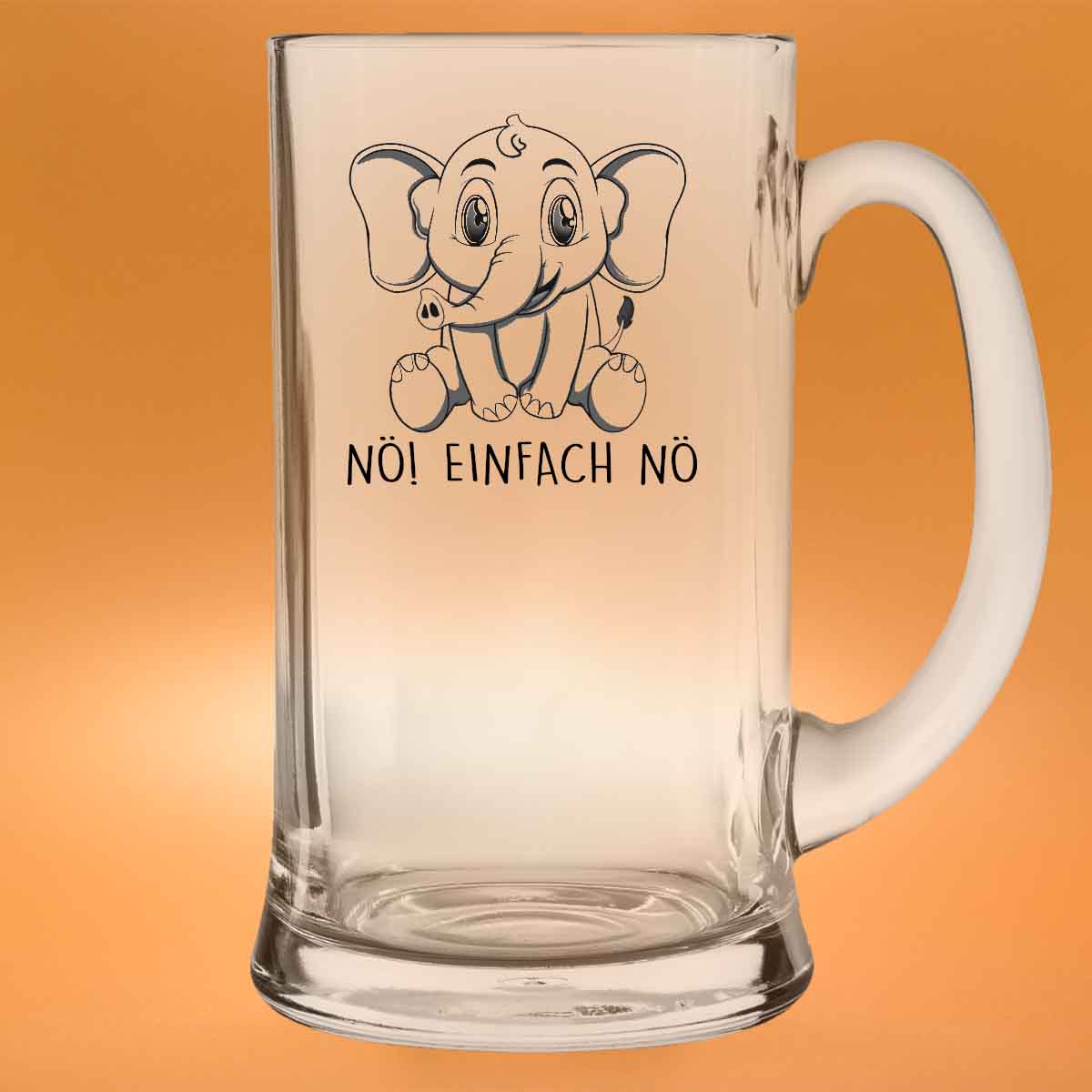 Nö! Elefant - Bierglas