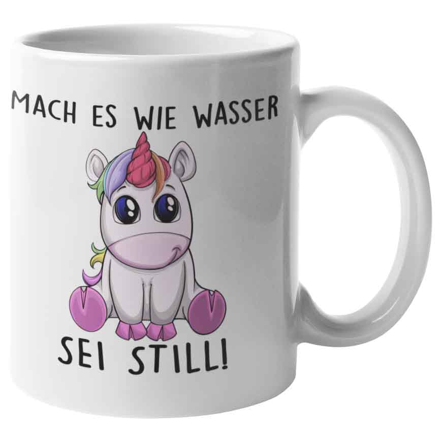 Still Einhorn - Tasse