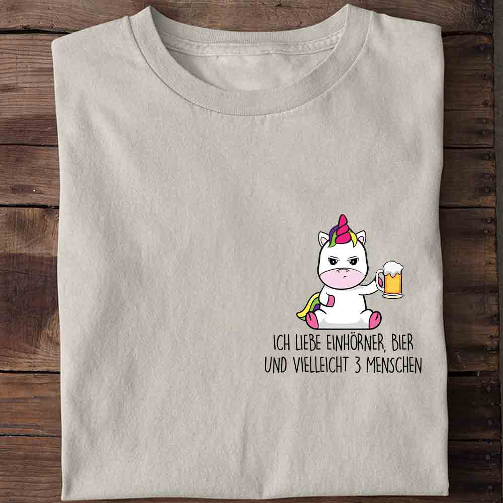 Einhornbierliebe - Shirt Unisex