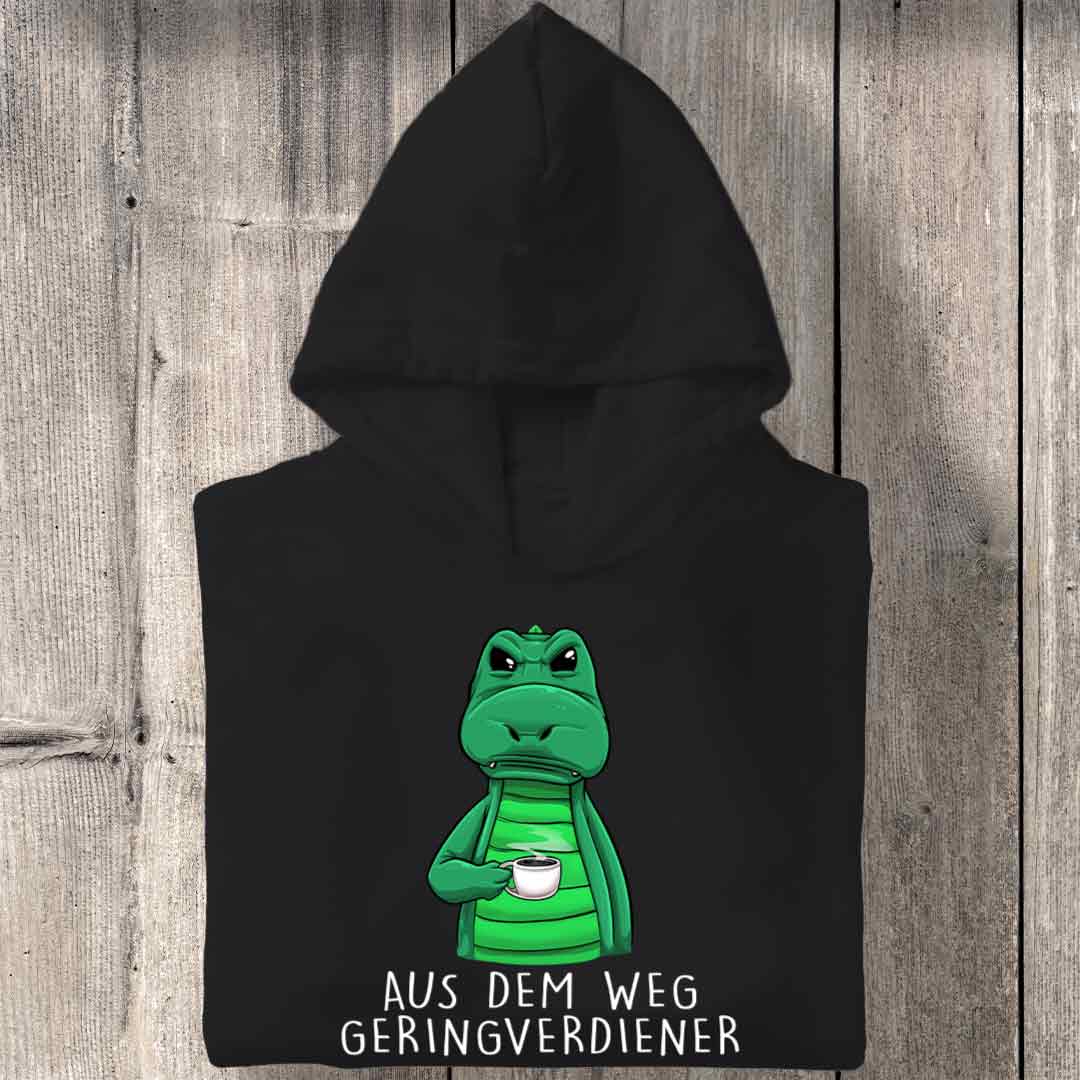 Geringverdiener Dino - Hoodie Unisex