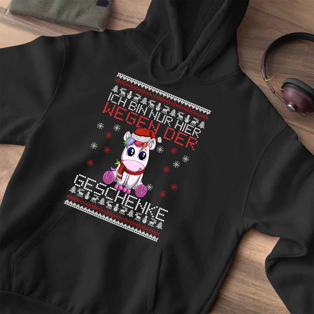 Geschenkgrund Einhorn - Hoodie Unisex
